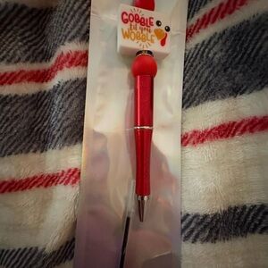 Red Gobble Pen With Extra Refill